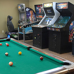 Indoor Game Room & Lounge